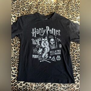Harry Potter Bellatrix Lestrange Black Graphic Tee
